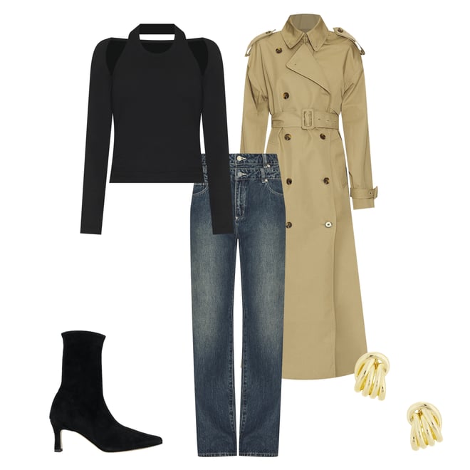 3rd bundle featuring 4 items which compliment Classic Oversized Trench