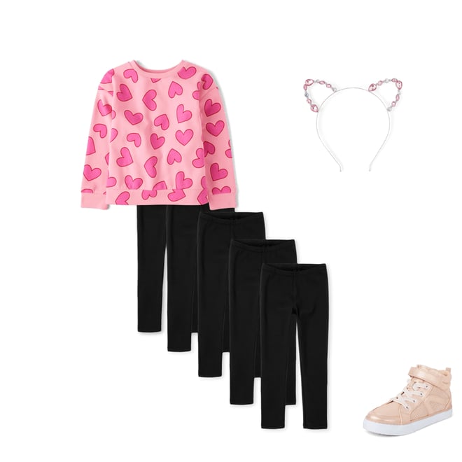 5th bundle featuring 3 items which compliment Girls Jeweled Cat Ears Headband