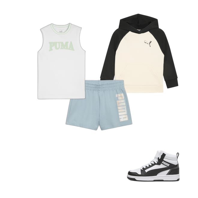 Vibe Check Pack Little Kids Fleece Hoodie PUMA