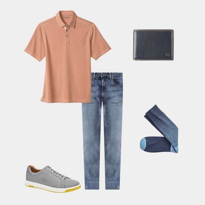 4th bundle featuring 4 items which compliment Gradient Polka Dot Socks