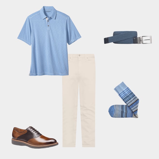 2nd bundle featuring 4 items which compliment Reversible Stretch-Woven Belt