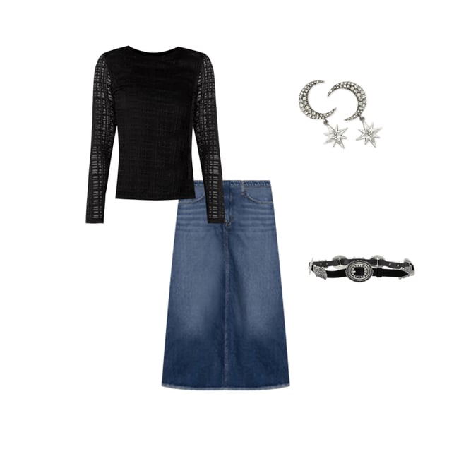 Buy VIENNA MIDI SKIRT | Johnny Was