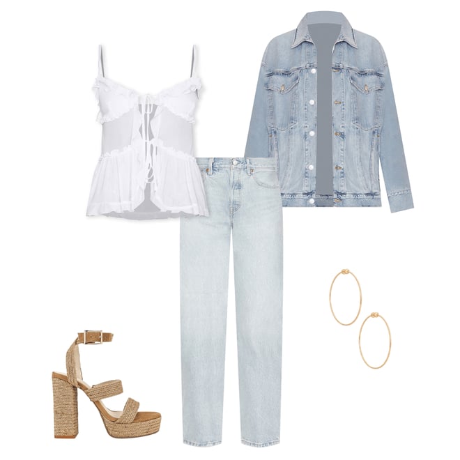 3rd bundle featuring 4 items which compliment Wayne Denim Jacket