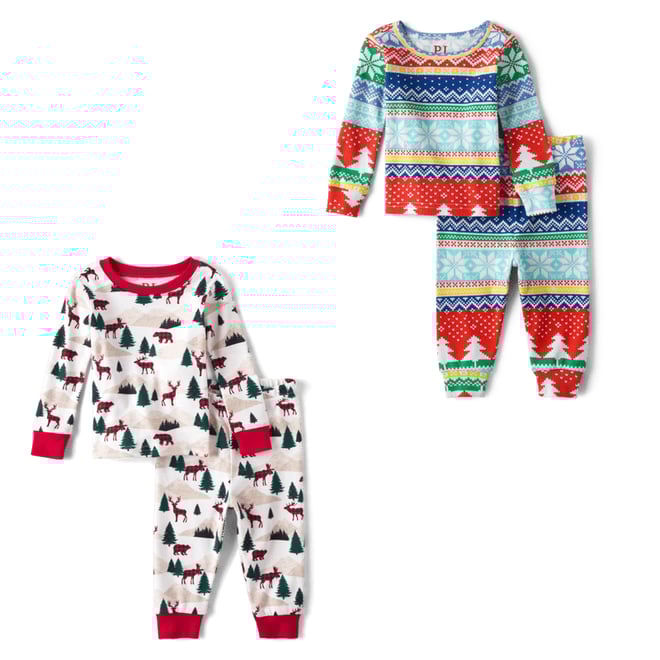 1st bundle featuring 1 items which compliment Baby And Toddler Matching Family Mountain Snug Fit Cotton Pajamas