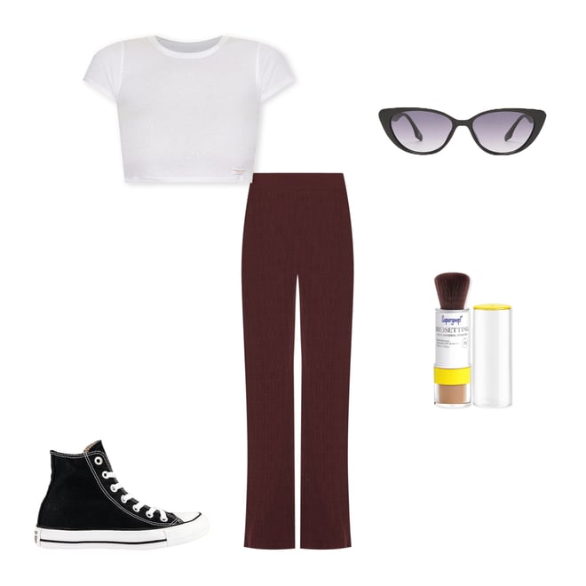 3rd bundle featuring 4 items which compliment Cropped Short Sleeve Crewneck Tee