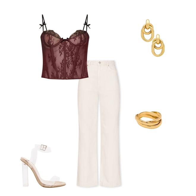 1st bundle featuring 4 items which compliment Lady Corset Top