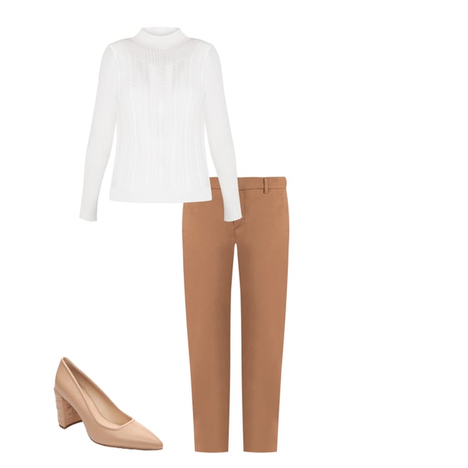 3rd bundle featuring 2 items which compliment Kelsey Knit Trouser Super Stretch Ponte