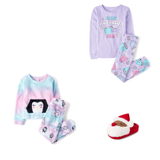 Girls Long Sleeve Hot Cocoa Era Snug Fit Cotton Pajamas PURPLE The Children s Place CA