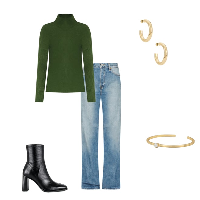 5th bundle featuring 4 items which compliment Rover Heeled Boot