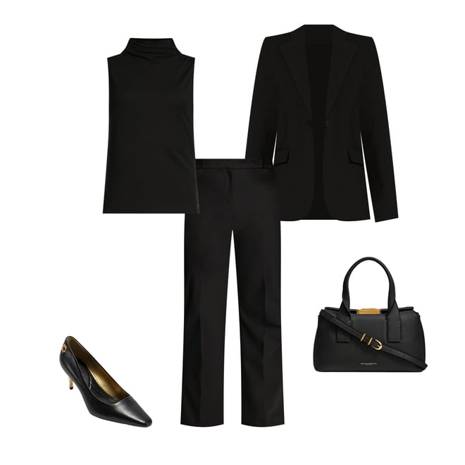 DKNY by Donna Karan Long Sleeve 1-Button Blazer | Dillard's