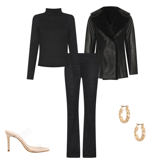 3rd bundle featuring 4 items which compliment Turtleneck Top