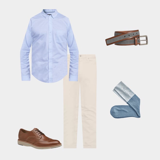 6th bundle featuring 4 items which compliment Diamond Colorblock Socks