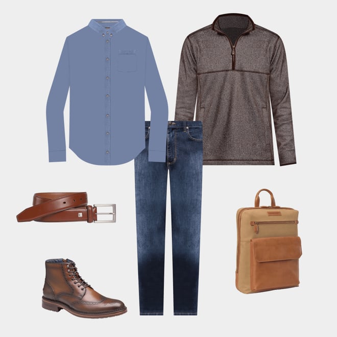 4th bundle featuring 5 items which compliment Rhodes Commuter Backpack
