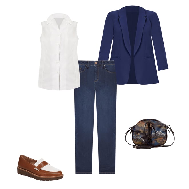 Jones new york lexington straight leg jeans best sale