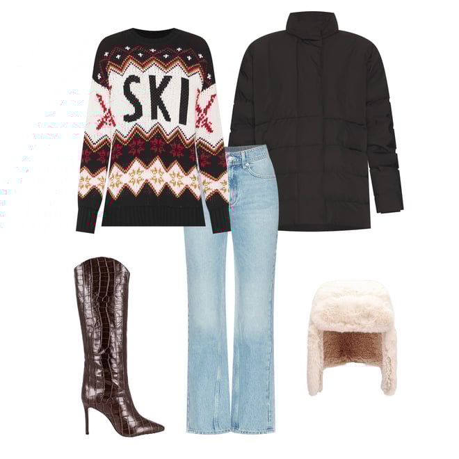 1st bundle featuring 4 items which compliment Apres Sherpa Trapper