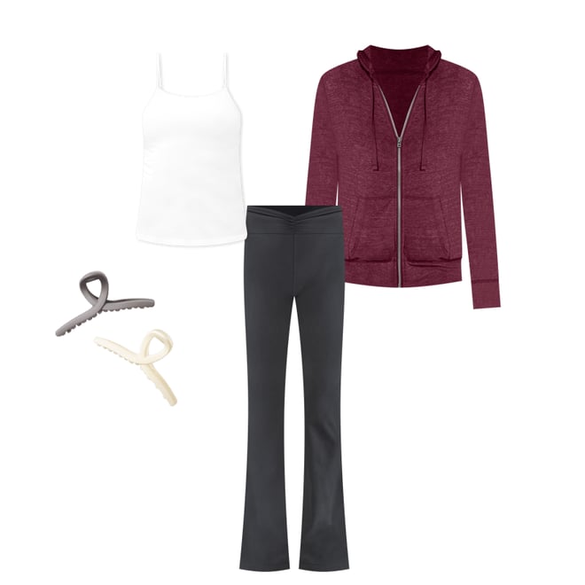 Solid Lightweight Full-Zip Hoodie