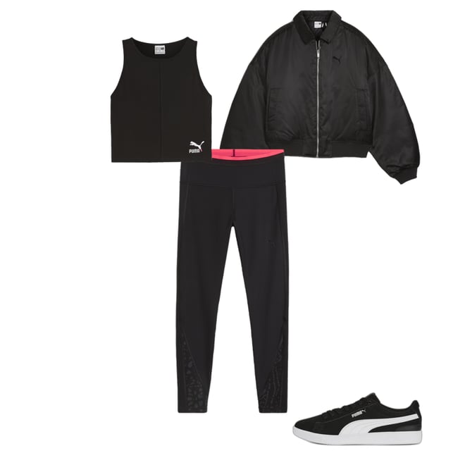 Puma satin tracksuit hot sale