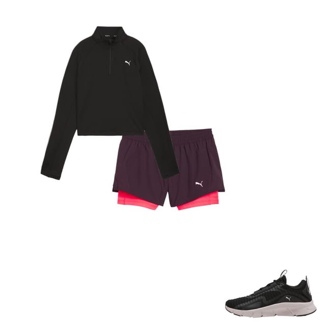 PUMA RUN CLOUDSPUN Women s Quarter Zip Top PUMA