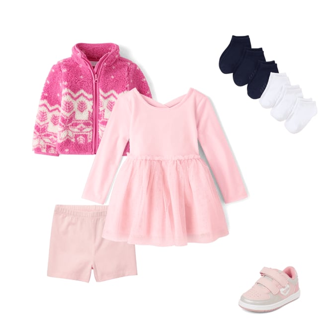 1st bundle featuring 4 items which compliment Toddler Girls Cartwheel Shorts