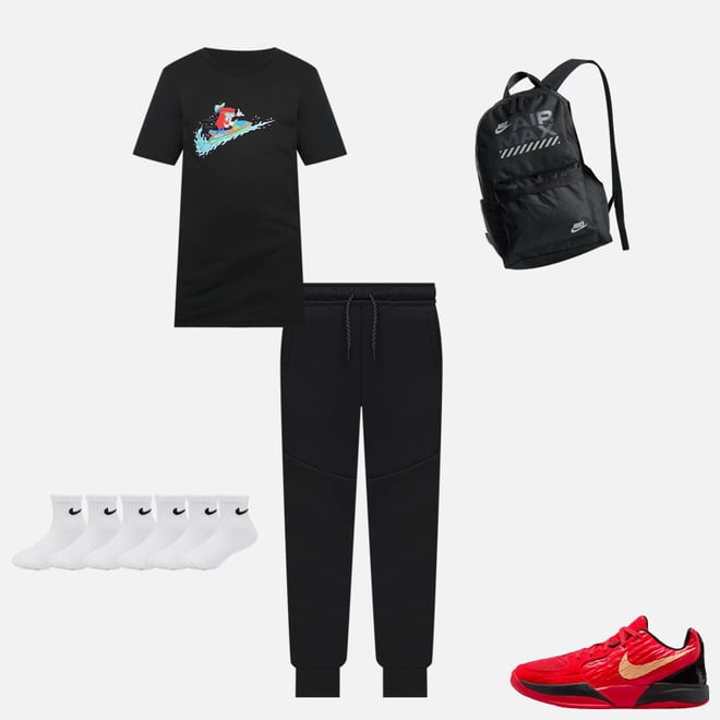 Nike Sportswear top XS Boys Tech Fleece 7 Item Bundle