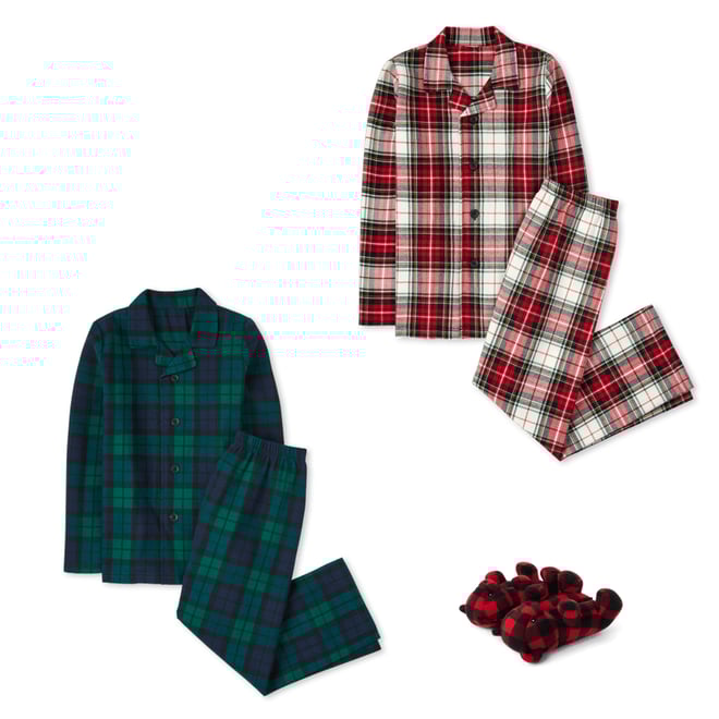 Kids flannel pajamas hotsell