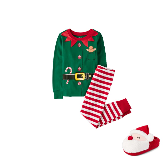 Elf pjs for kids sale