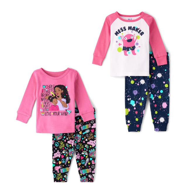 2T Girls outlets Pajamas Bundle