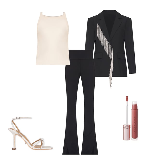2nd bundle featuring 4 items which compliment Raquel Pant with Slit 32"