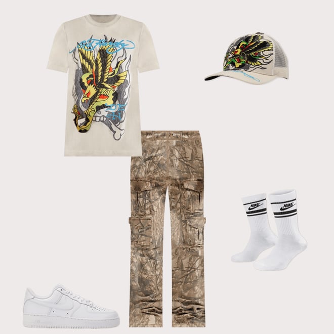 Ed Hardy Eagle Snake Tee