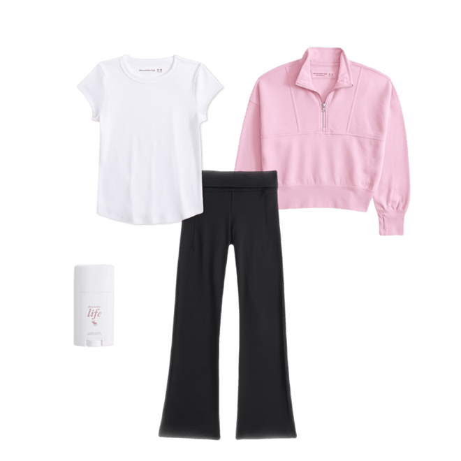 essential sunday half-zip sweatshirt