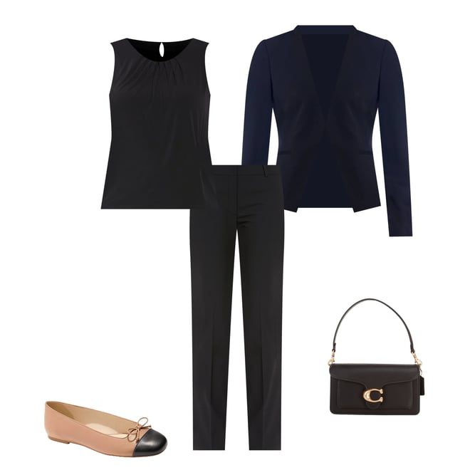Calvin Klein Petite Size Luxe Stretch Slim Leg Pants | Dillard's