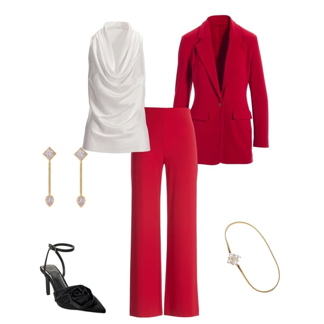 Beyond Travel High Rise Palazzo Pant French Kiss