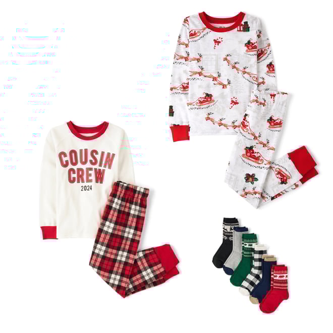 Cousin crew pajamas children's place sale