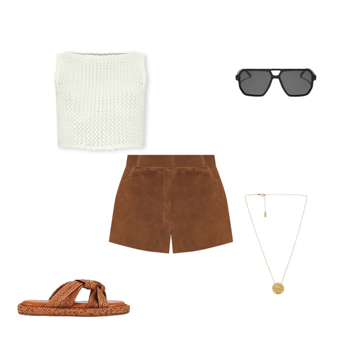 1st bundle featuring 4 items which compliment x REVOLVE Waistband Shorts
