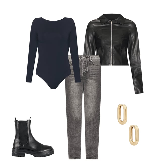 5th bundle featuring 4 items which compliment Lanie Jeans