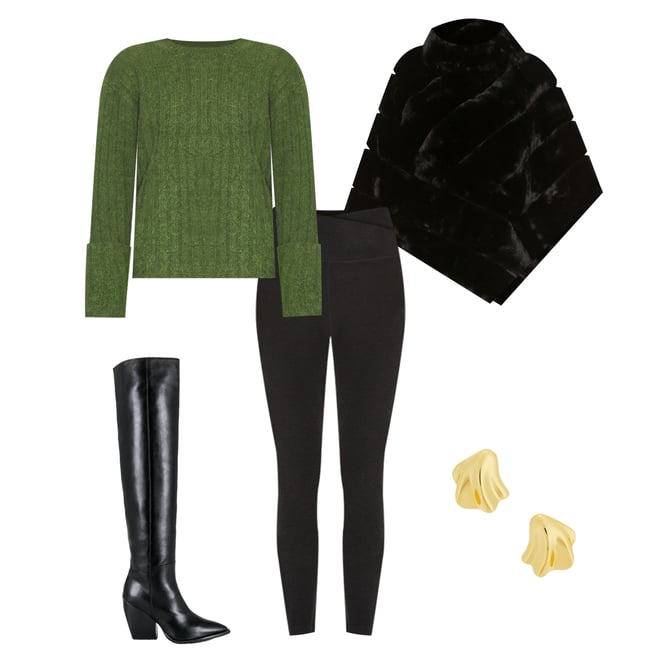 1st bundle featuring 4 items which compliment Stassi Sweater