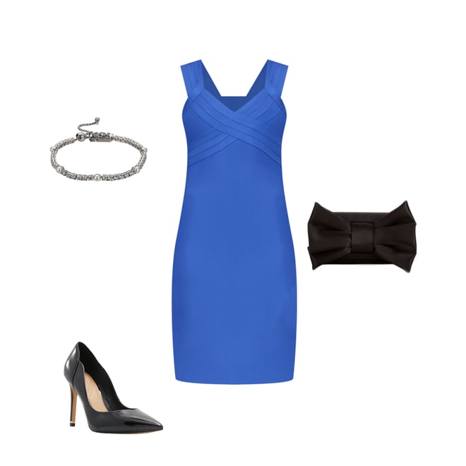 Guess sweetheart bandage bodycon dress hotsell