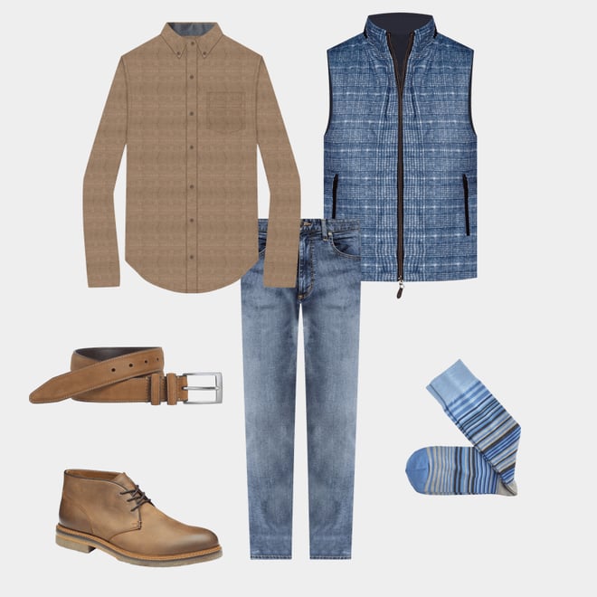 3rd bundle featuring 5 items which compliment Calder Chukka