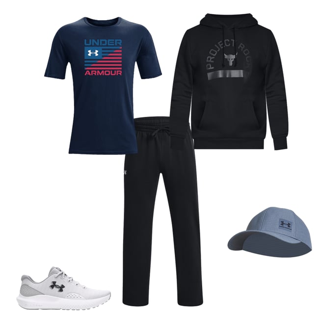 UNDER ARMOUR selling THE ROCK BUNDLE