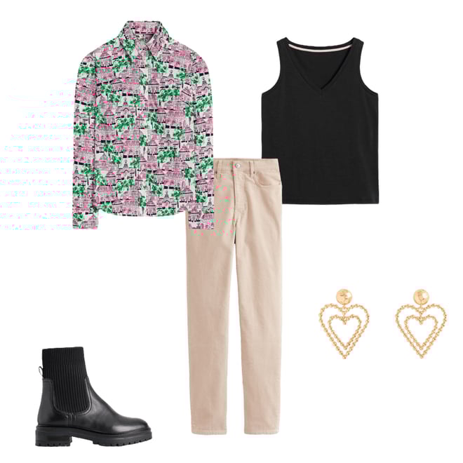2nd bundle featuring 4 items which compliment Sienna Cotton Shirt