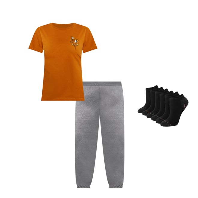 Hanes orange sweatpants online