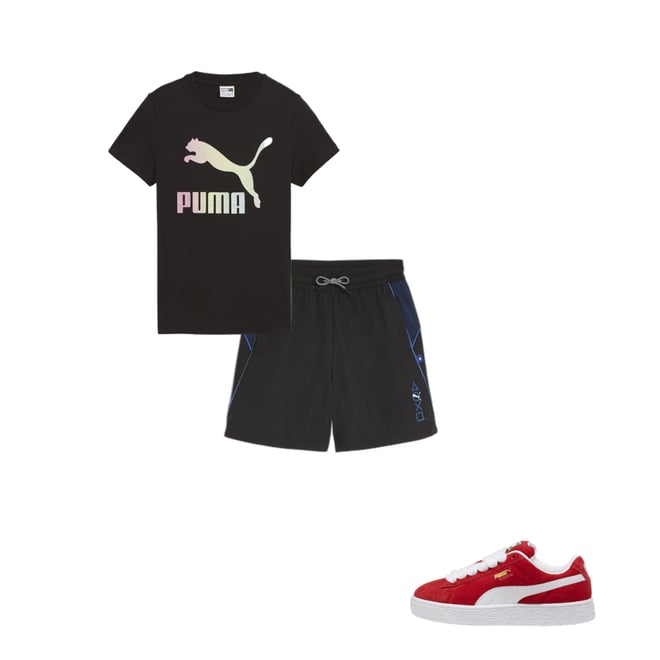 PUMA x PLAYSTATION Big Kids Shorts II PUMA