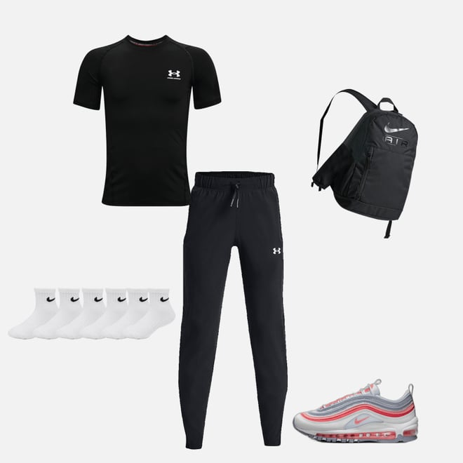 Nike under armour deals boys sweatpants bundle