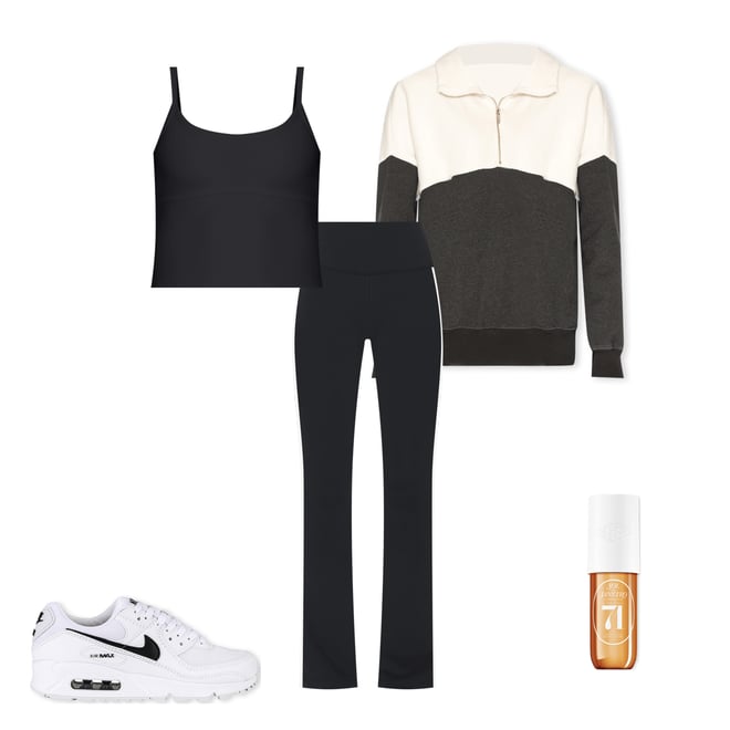 2nd bundle featuring 4 items which compliment The Colorblock Fleece Half-Zip Pullover