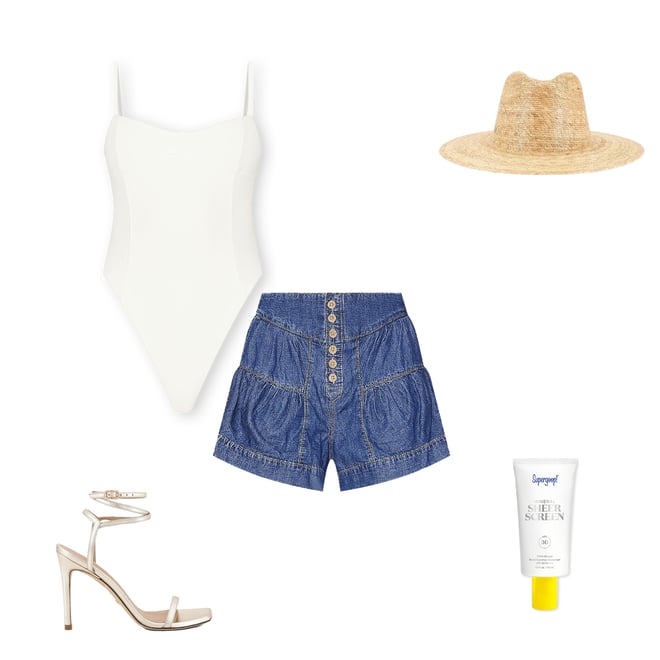 3rd bundle featuring 4 items which compliment x REVOLVE Barelynudist 100 Sandal