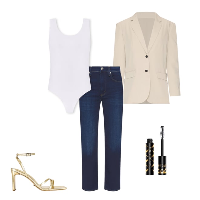 2nd bundle featuring 4 items which compliment Butter Tank Bodysuit