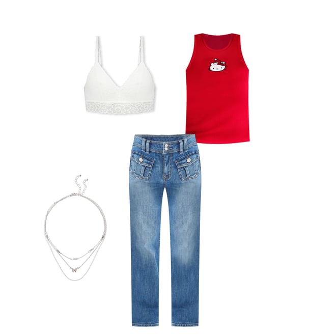 Flare Low-Rise Jean