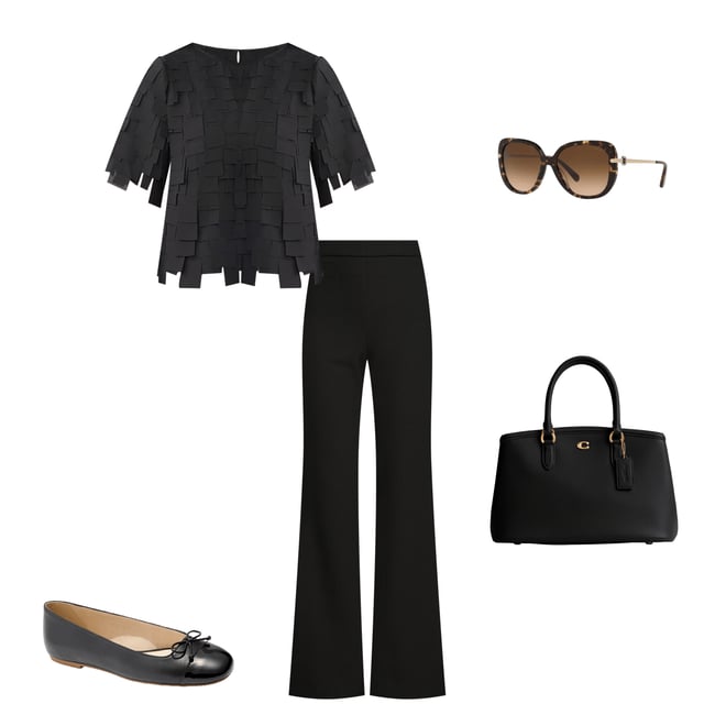 Trina Turk Chimayo High Waisted Side Zip Flared Hem Pants Trina Turk Chimayo High Waisted Side Zip Flared Hem Pants