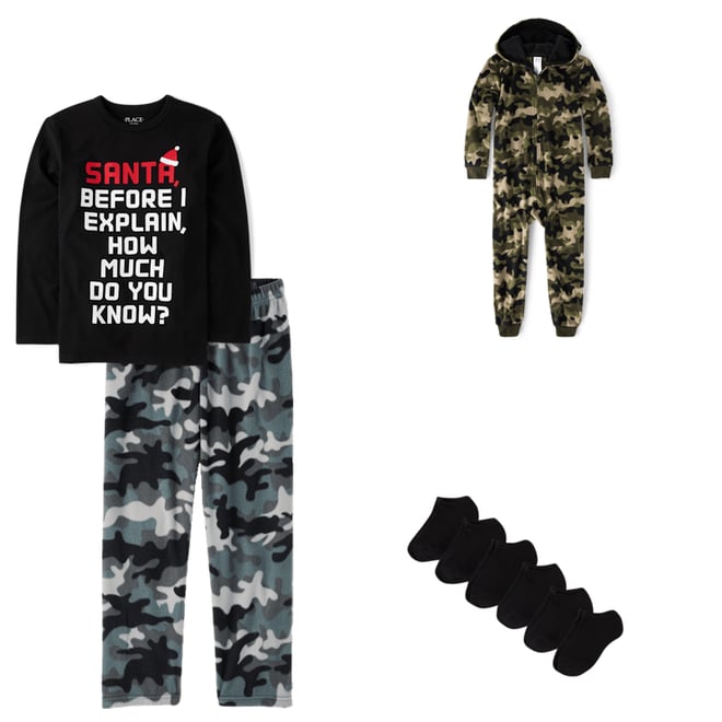 Boys camouflage pyjamas sale