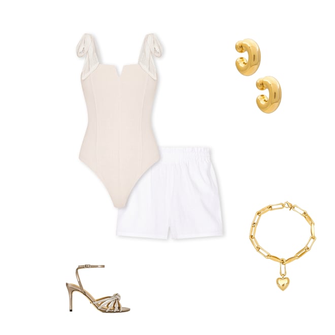 2nd bundle featuring 4 items which compliment Elastic Waist Short
